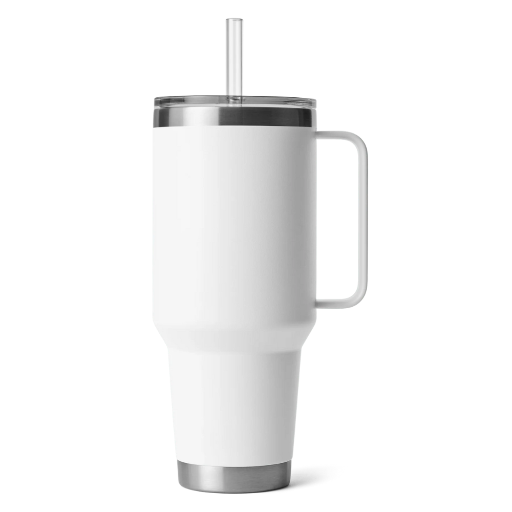 42oz. Insulated Tumbler with Handle and Straw