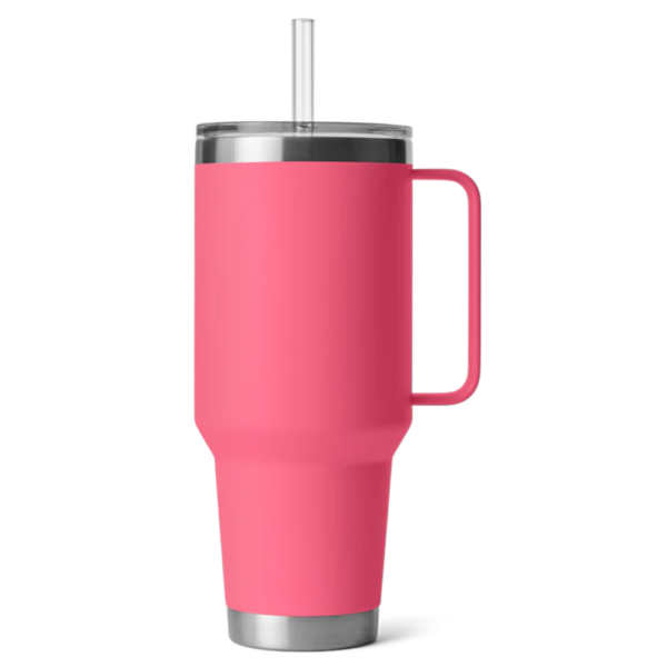 42oz. Insulated Tumbler with Handle and Straw