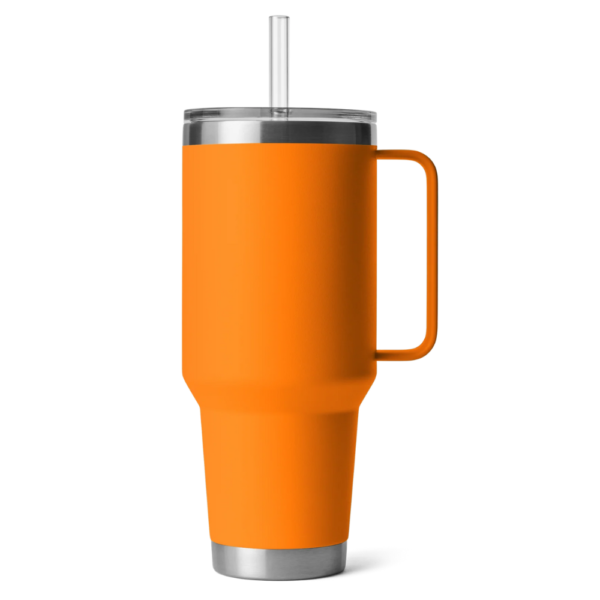42oz. Insulated Tumbler with Handle and Straw