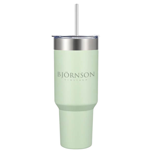 40oz. Insulated Tumbler with Straw