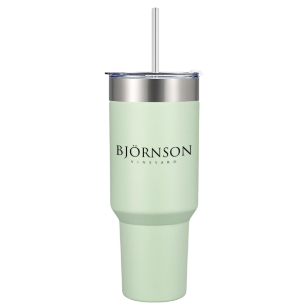 40oz. Insulated Tumbler with Straw