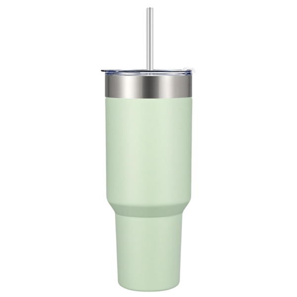 40oz. Insulated Tumbler with Straw