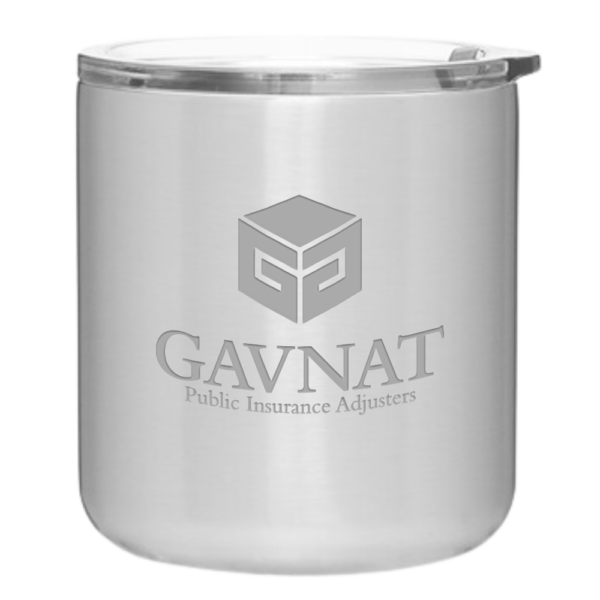 Double-Wall Stainless Lowball Tumbler 12oz