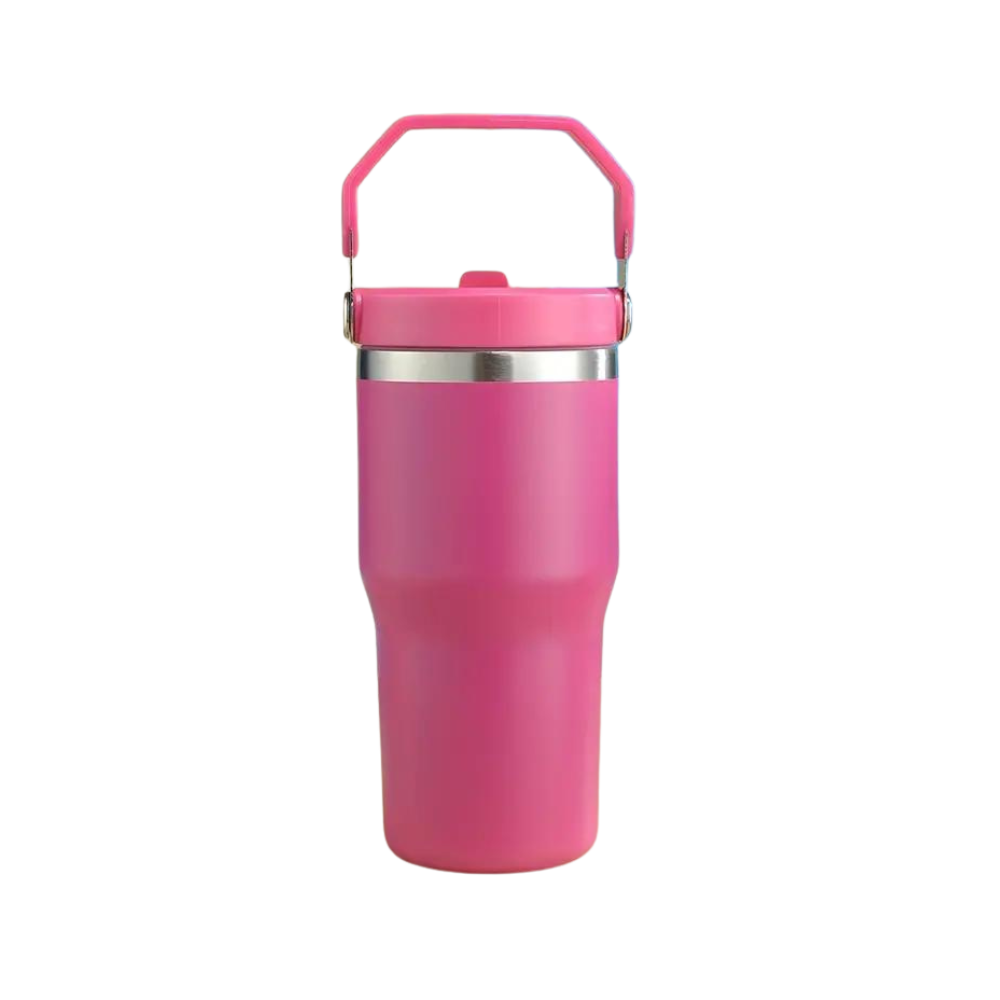 Insulated Tumbler Flip Straw 20oz
