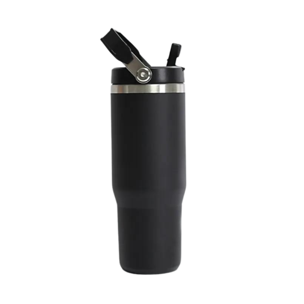 Insulated Tumbler Flip Straw 30oz