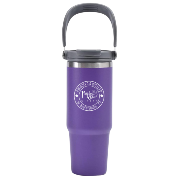 Insulated Tumbler Flip Straw 30oz