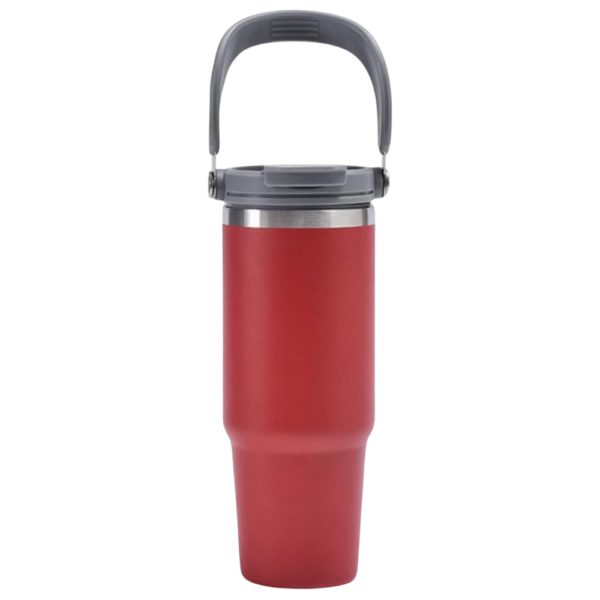 Insulated Tumbler Flip Straw 30oz
