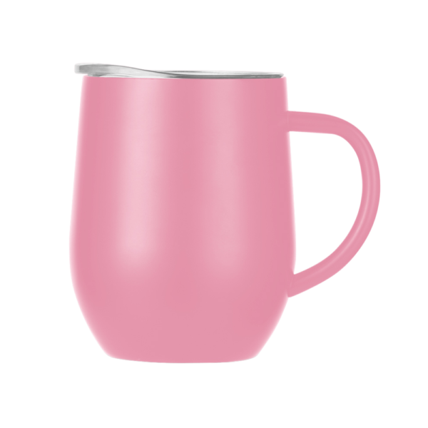 Steel Wine Tumbler Mug 12oz
