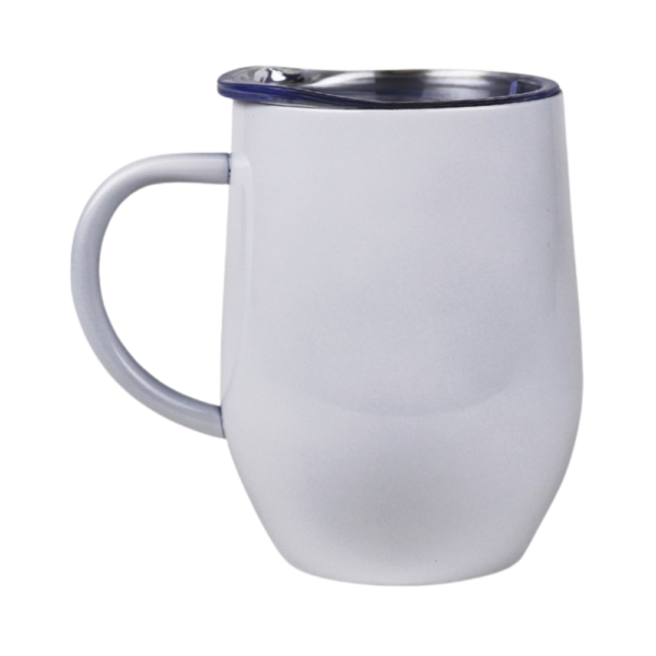 Steel Wine Tumbler Mug 12oz