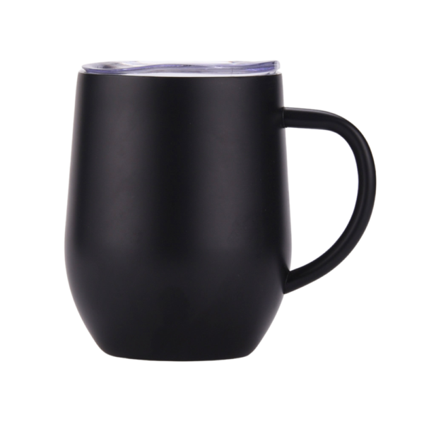 Steel Wine Tumbler Mug 12oz