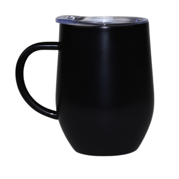Steel Wine Tumbler Mug 12oz