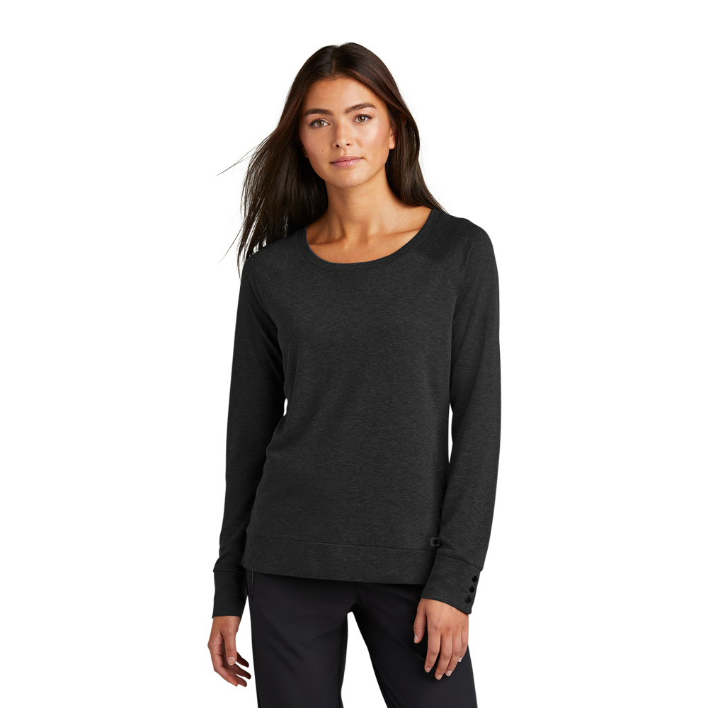 WNG-2213-OGIO-Ladies-Command-Scoop-Neck-3-Blacktop OGIO® Ladies Command Long Sleeve Scoop Neck