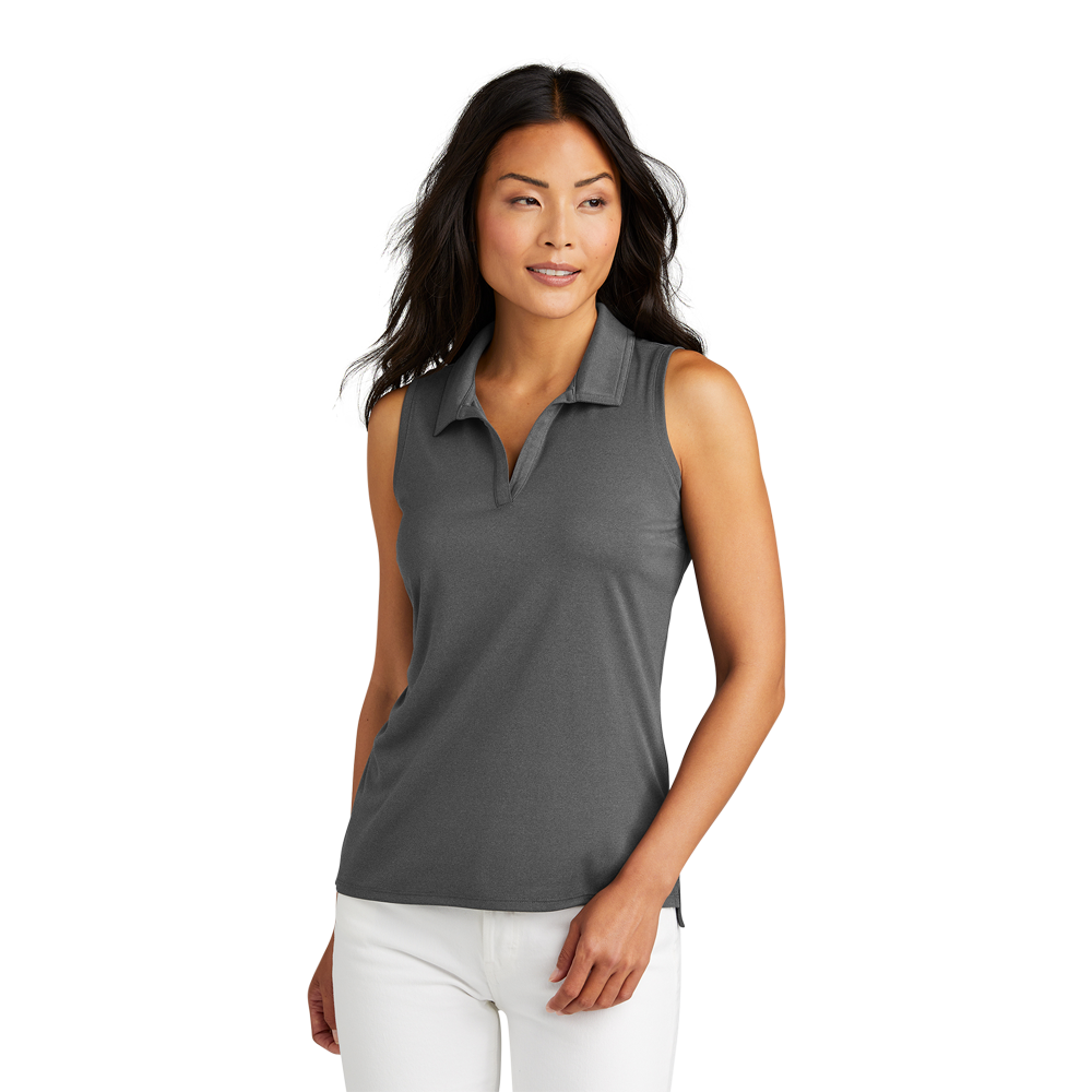 WNG-2222-TravisMathew-Ladies-Coto-Sleeveless-Polo-6-Gray TravisMathew Ladies Coto Performance Sleeveless Polo