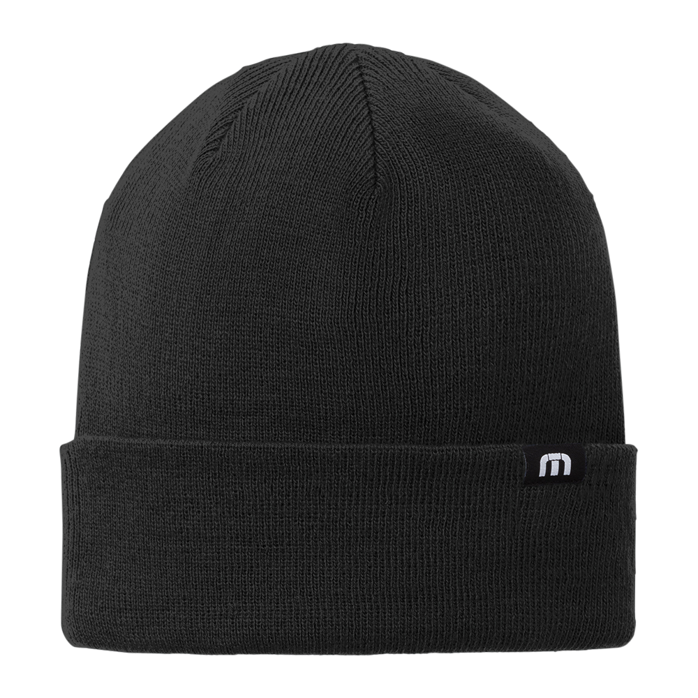 WNG-2231-TravisMathew-Solid-Cuffed-Beanie-4-Black TravisMathew Solid Cuffed Beanie