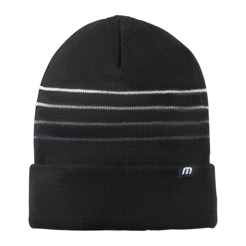 TravisMathew Striped Cuffed Beanie