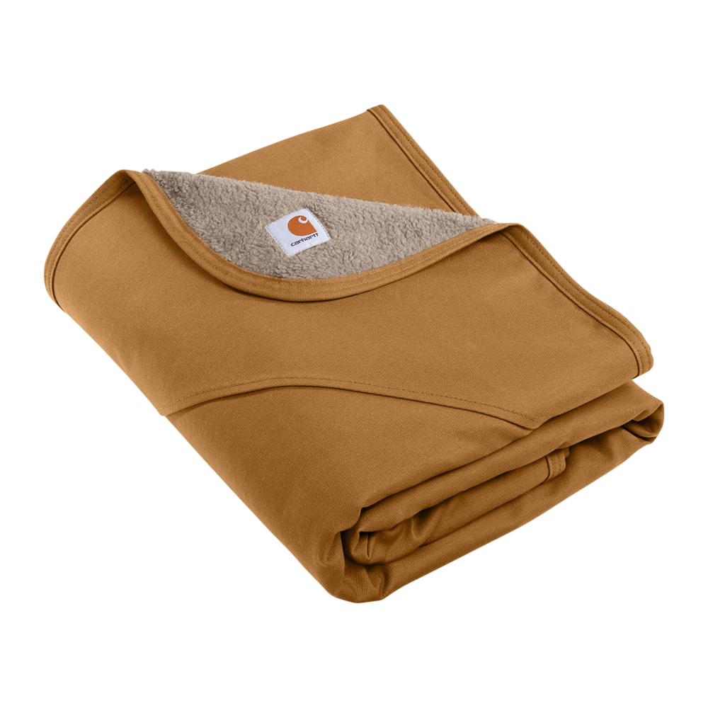 Carhartt ® Firm Duck Sherpa-Lined Blanket