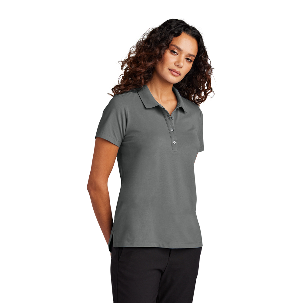 WNG-2373-Mercer+Mettle-Womens-Pique-Polo-5-StormGray Mercer + Mettle Ladies Stretch Pique Polo