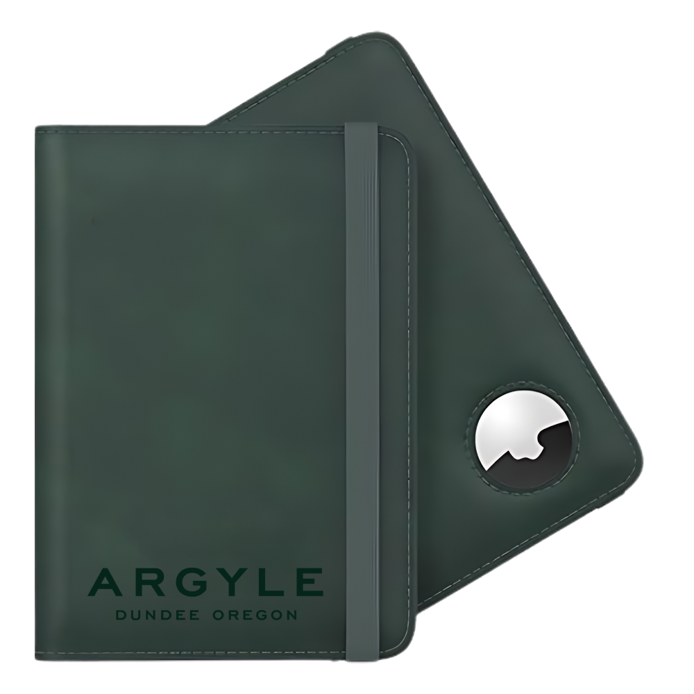 WNG-2512-Passport-Holder-with-Airtag-Slot-3-green Passport Holder with AirTag Slot