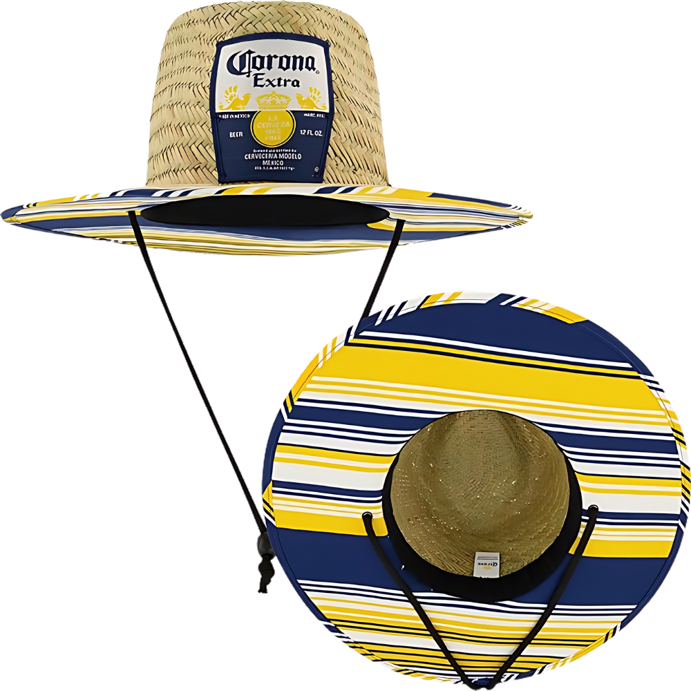 WNG-2524-Full-Color-Base-Lifeguard-Hat-3 Full Color Base Lifeguard Straw Hat