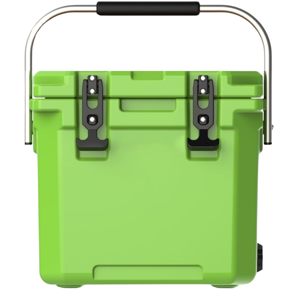 WNG-2532-12L-Hard-Cooler-10-green 12L Premium Hard Cooler with Molded-in Cup Holders