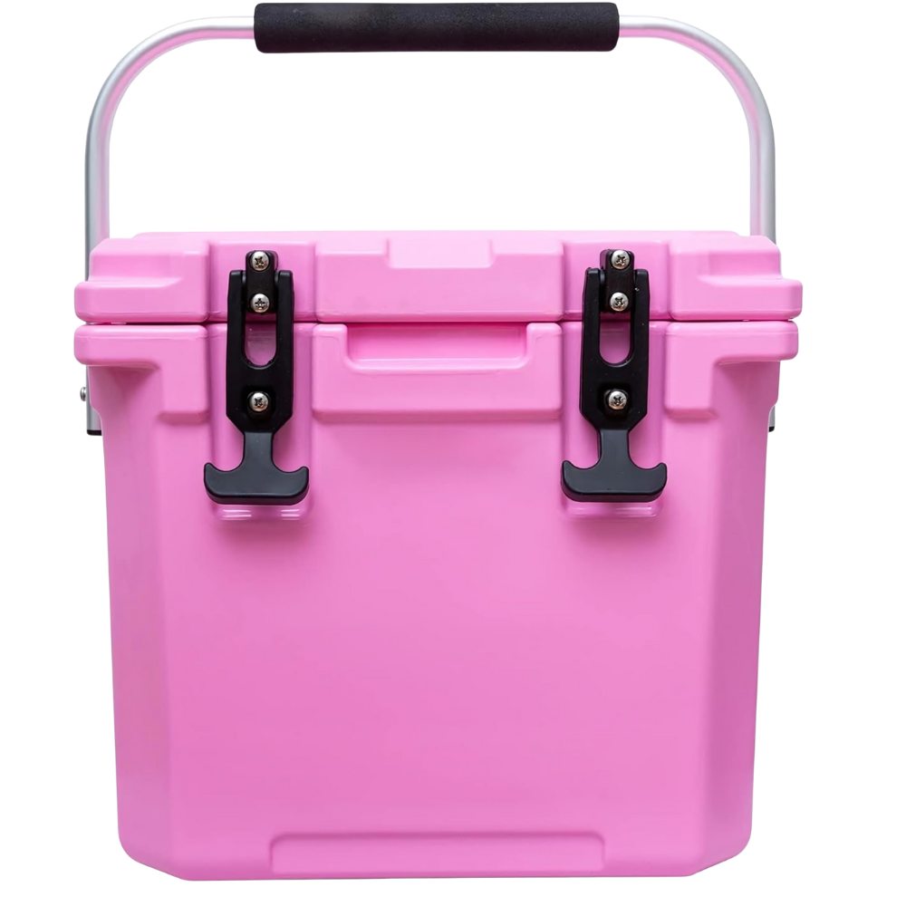 WNG-2532-12L-Hard-Cooler-11-pink 12L Premium Hard Cooler with Molded-in Cup Holders