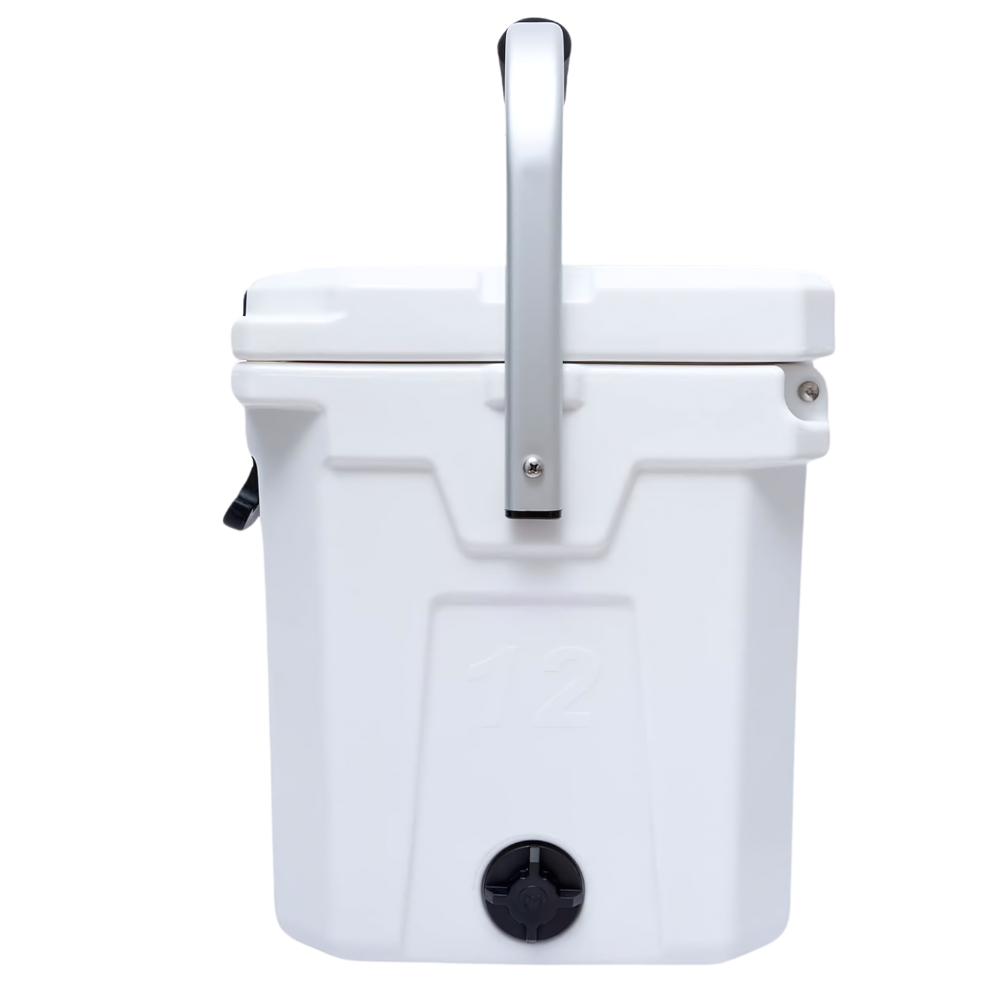 WNG-2532-12L-Hard-Cooler-3-white 12L Premium Hard Cooler with Molded-in Cup Holders