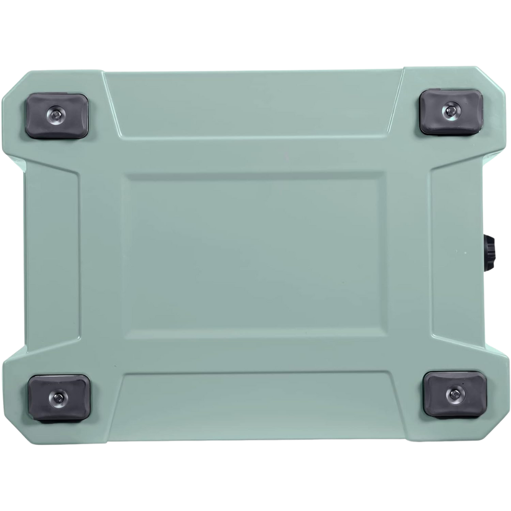 WNG-2536-40L-Ice-Chest-Cooler-5-sage 40L Ice Chest with 4 Molded-in Cup Holders