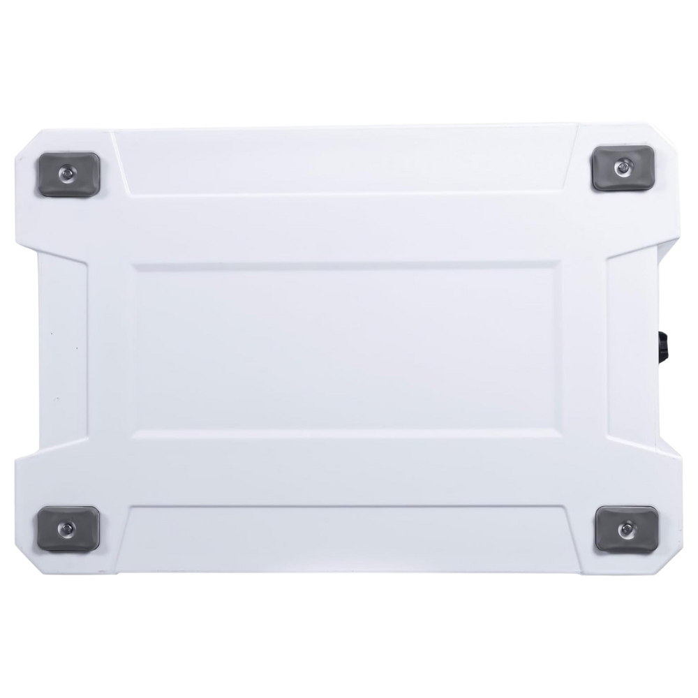 WNG-2538-110L-Ice-Chest-Cooler-4-white 110L Ice Chest with 4 Molded-in Cup Holders