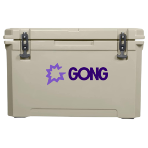60L Ice Chest with 4 Molded-in Cup Holders