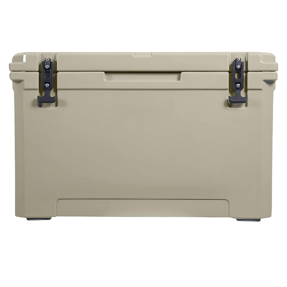 WNG-2540-80L-Ice-Chest-Cooler-5-beige 80L Ice Chest with 4 Molded-in Cup Holders