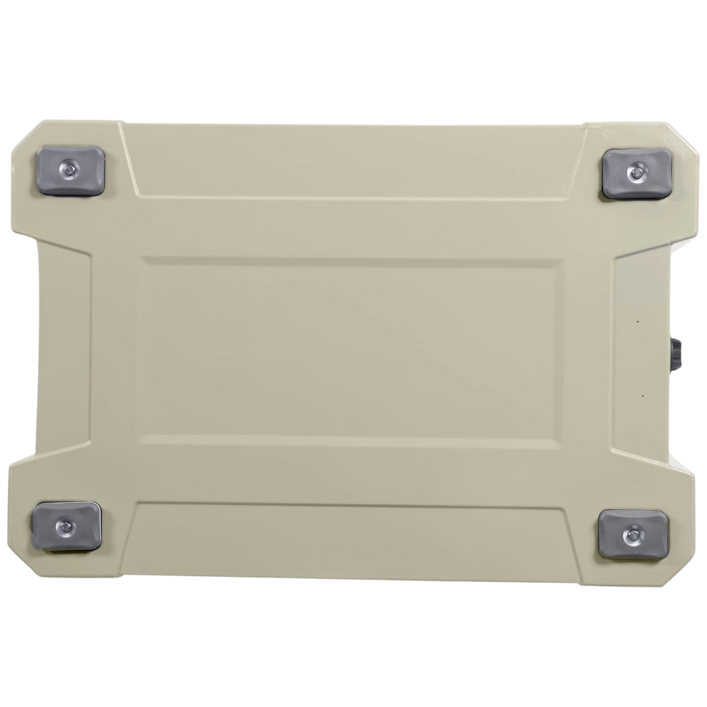 WNG-2540-80L-Ice-Chest-Cooler-7-beige 80L Ice Chest with 4 Molded-in Cup Holders