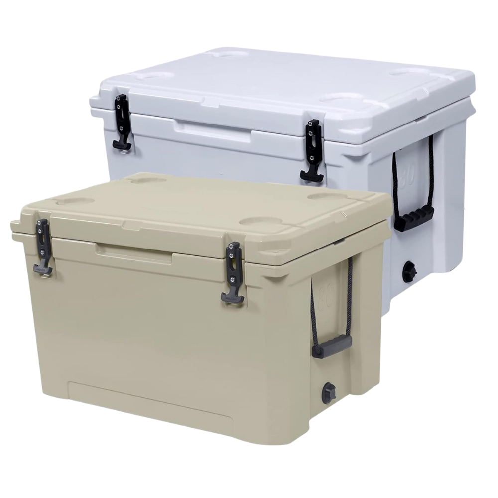 WNG-2540-80L-Ice-Chest-Cooler-8 80L Ice Chest with 4 Molded-in Cup Holders