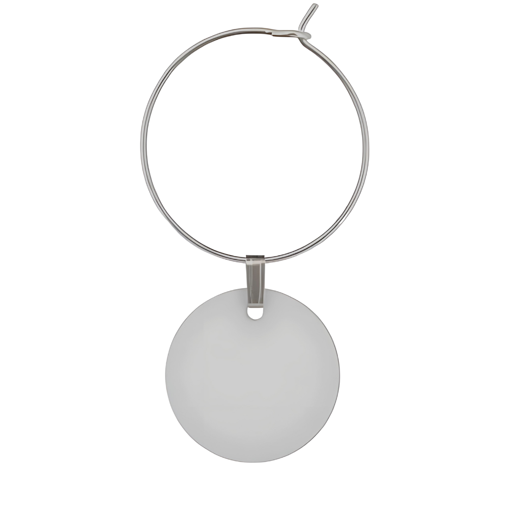 WNG-2548-Circular-Wine-Charm-5 Stainless Steel Wine Charms