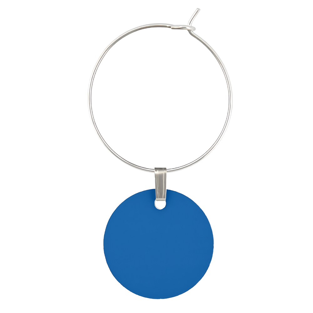 WNG-2548-Circular-Wine-Charm-8 Stainless Steel Wine Charms