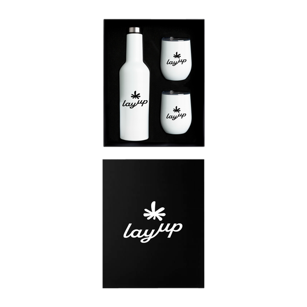 wng-2550-2-Wine Growler & Tumbler Luxury Gift Set Wine Growler & Tumbler Luxury Gift Set