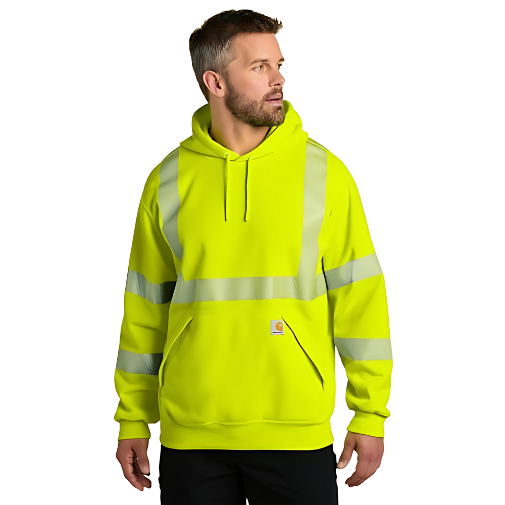 WNG-2610-Carhartt®-ANSI-Hooded-Sweatshirt-2 Carhartt® ANSI 107 Class 3 Hooded Sweatshirt