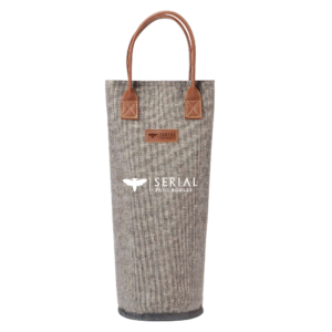 1-Bottle Insulated Wine Tote Carrier