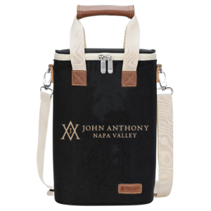 2-Bottle Insulated Wine Tote Carrier