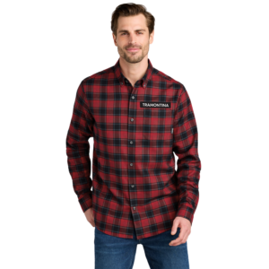Eddie Bauer® Long Sleeve Favorite Flannel Plaid Shirt