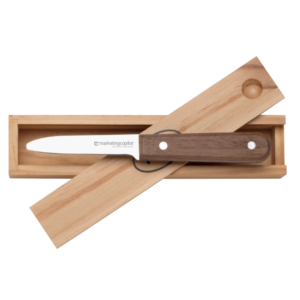 Clam Shucker Knife with Naturalwood Gift Box