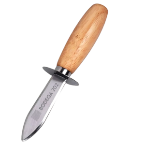 Wood Handle Oyster Shucking Knife