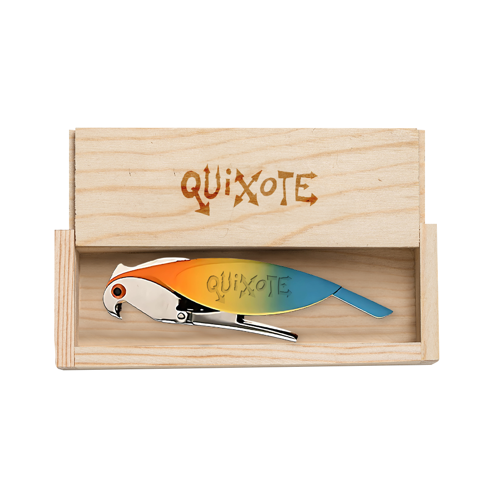 WNG-2824-Parrot-Corkscrew-giftbox-wood Parrot Corkscrew