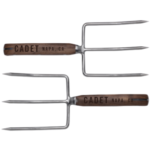 Turkey Lifter Forks in Rosewood Gift Box