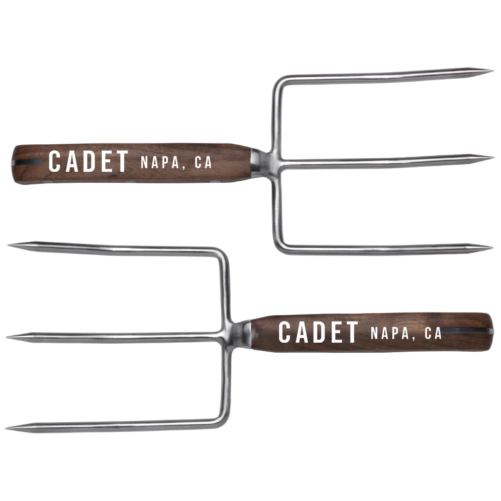 Turkey Lifter Forks in Rosewood Gift Box