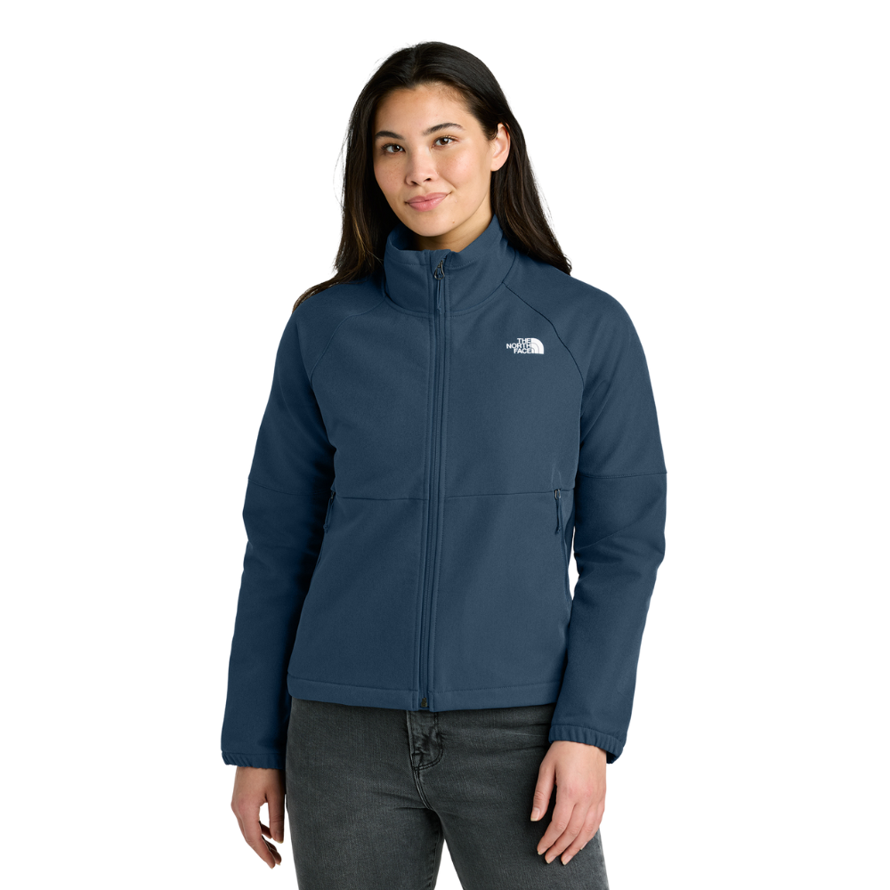 wng-2663-The-North-Face®-Women’s-Barr-Lake-Jacket-3-ShadyBlueDarkHeather The North Face® Women’s Barr Lake Soft Shell Jacket