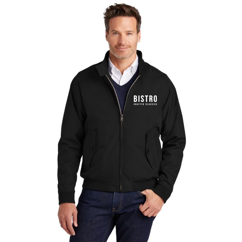 wng-2669-Brooks-Brothers®-Bomber-Jacket-1-black Brooks Brothers® Bomber Jacket