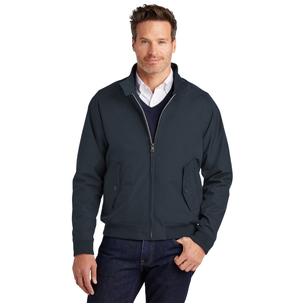 wng-2669-Brooks-Brothers®-Bomber-Jacket-3-navy Brooks Brothers® Bomber Jacket