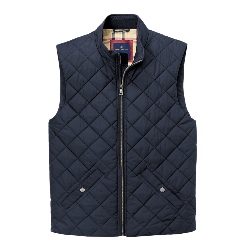 wng-2672-Brooks-Brothers®-Quilted-Vest-3-navy Brooks Brothers® Quilted Vest