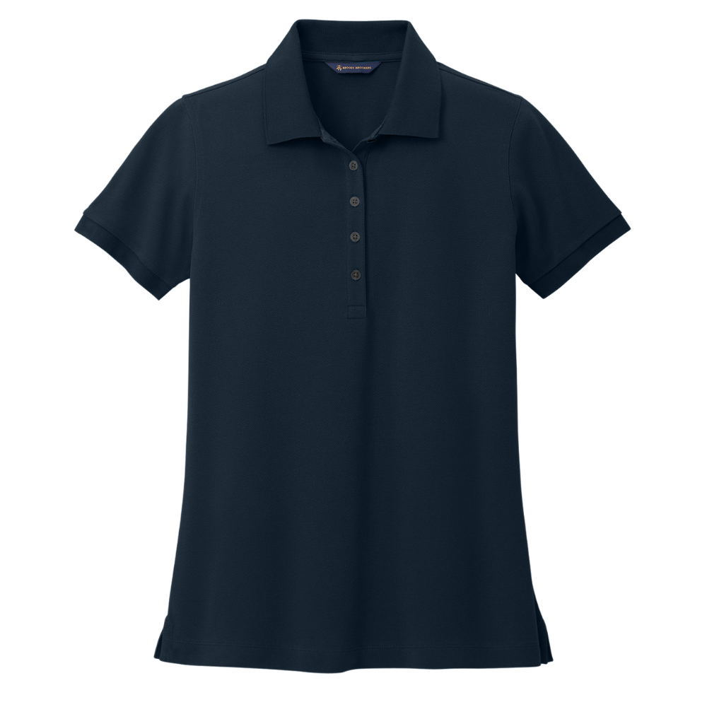 wng-2685-Brooks-Brothers®-Women’s-Pima-Pique-Polo-5-navy Brooks Brothers® Women’s Pima Cotton Pique Polo