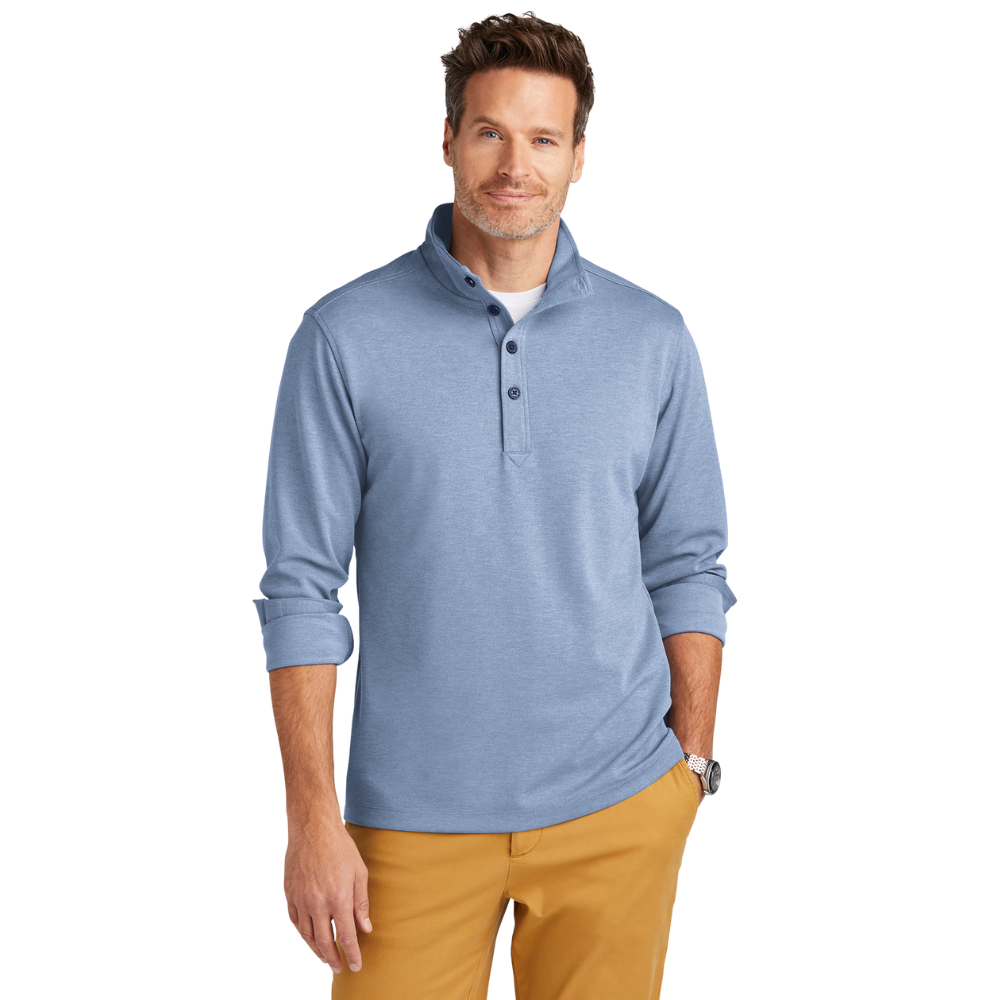 wng-2689-Brooks-Brothers®-Mid-Layer-Stretch-Half-Button-2-Blue Brooks Brothers® Mid-Layer Stretch Half-Button